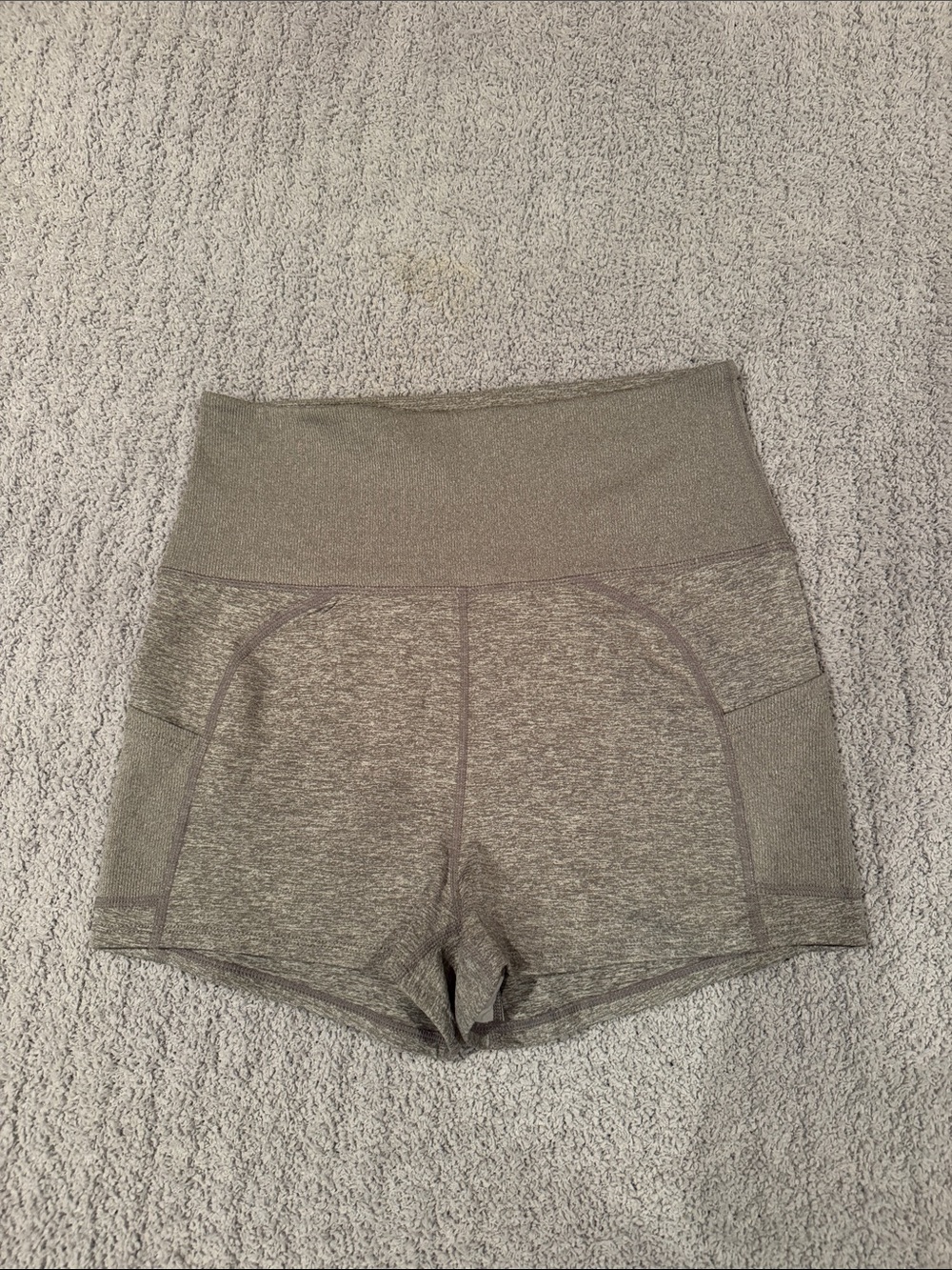 FP Movement by Free People Seam-Detail High Waist Bike Shorts